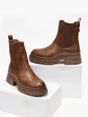 Μποτάκια chelsea Refresh 171985 - Τάουπε - thefashionproject.gr - Refresh