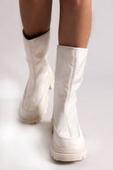 Μποτάκια chunky υφασμάτινα ONLY 15329820 - Ζαχαρί - thefashionproject.gr - ONLY - 23267062002