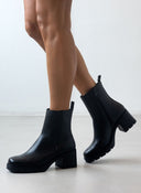 Μποτάκια δερμάτινα Ragazza 0651 - Μαύρο - thefashionproject.gr - RAGAZZA