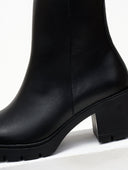 Μποτάκια δερμάτινα Ragazza 0651 - Μαύρο - thefashionproject.gr - RAGAZZA