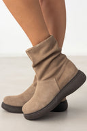 Μποτάκια καστόρινα Ragazza 0231 - Τάουπε - thefashionproject.gr - RAGAZZA