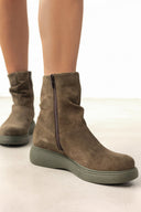Μποτάκια καστόρινα Ragazza 0231 - Χακί - thefashionproject.gr - RAGAZZA