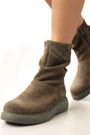 Μποτάκια καστόρινα Ragazza 0231 - Χακί - thefashionproject.gr - RAGAZZA