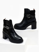 Μποτάκια με τακούνι ERYNN - Μαύρο - thefashionproject.gr - ERYNN