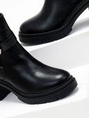 Μποτάκια με τακούνι ERYNN - Μαύρο - thefashionproject.gr - ERYNN