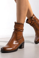Μποτάκια με τακούνι - Ταμπά - thefashionproject.gr - La Coquette