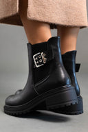 Μποτάκια με τοκά ERYNN - Μαύρο - thefashionproject.gr - ERYNN