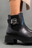 Μποτάκια με τοκά ERYNN - Μαύρο - thefashionproject.gr - ERYNN