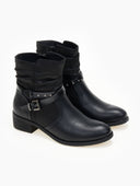 Μποτάκια με χιαστί ζωνάκι Gabi Boots 1993 - Μαύρο - thefashionproject.gr - Gabi Boots 1993