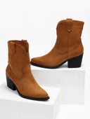 Μποτάκια suede cowboy 