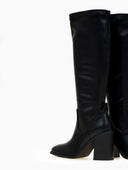 Μπότες κάλτσα με τακούνι Erynn - Μαύρο - thefashionproject.gr - ERYNN