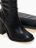 Μπότες κάλτσα με τακούνι Erynn - Μαύρο - thefashionproject.gr - ERYNN
