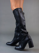 Μπότες κάλτσα με τακούνι Erynn - Μαύρο - thefashionproject.gr - ERYNN