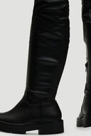 Μπότες κάλτσα πάνω από το γόνατο - Μαύρο - thefashionproject.gr - The Fashion Project