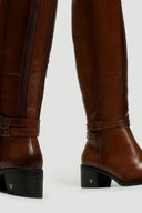 Μπότες με τακούνι και λάστιχο - Ταμπά - thefashionproject.gr - La Coquette