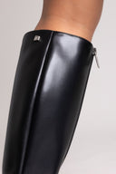 Μπότες ψηλές με φιάπα Mariamare - Μαύρο - thefashionproject.gr - MARIAMARE