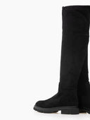 Μπότες πάνω από το γόνατο suede