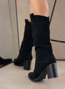 Μπότες western με οβάλ τελείωμα - Μαύρο - thefashionproject.gr - The Fashion Project