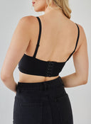 Crop top κορσές με πέτρες 