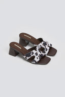 Mules ανοιχτά με print Corina