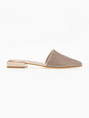 Mules ανοιχτά με στρας TFP - Χαλκός - thefashionproject.gr - TFP