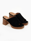 Mules ανοιχτά suede ERYNN