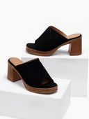 Mules ανοιχτά suede ERYNN