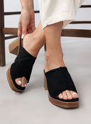 Mules ανοιχτά suede ERYNN