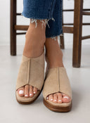 Mules ανοιχτά suede ERYNN