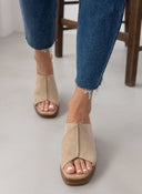Mules ανοιχτά suede ERYNN