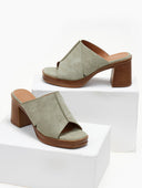 Mules ανοιχτά suede ERYNN