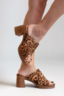 Mules ανοιχτά suede ERYNN