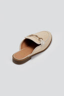 Mules από ψάθα ERYNN - Μπεζ - thefashionproject.gr - ERYNN