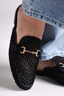 Mules φλατ με διαφάνεια ERYNN - Μαύρο - thefashionproject.gr - ERYNN - 23612002002
