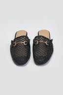 Mules φλατ με διαφάνεια ERYNN - Μαύρο - thefashionproject.gr - ERYNN - 23612002002