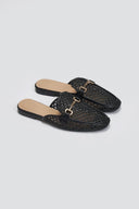Mules φλατ με διαφάνεια ERYNN - Μαύρο - thefashionproject.gr - ERYNN - 23612002002