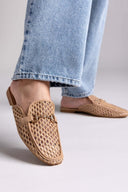Mules φλατ με διαφάνεια ERYNN - Τάουπε - thefashionproject.gr - ERYNN - 23612035002