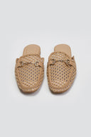 Mules φλατ με διαφάνεια ERYNN - Τάουπε - thefashionproject.gr - ERYNN - 23612035002