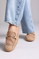 Mules φλατ με διαφάνεια ERYNN - Τάουπε - thefashionproject.gr - ERYNN - 23612035002