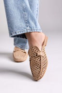 Mules φλατ με διαφάνεια ERYNN - Τάουπε - thefashionproject.gr - ERYNN - 23612035002