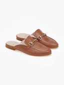 Mules φλατ με μεταλλικό διακοσμητικό TFP - Ταμπά - thefashionproject.gr - TFP