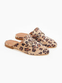 Mules φλατ με print estil