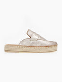 Mules καστόρινα με σχοίνινη σόλα Ragazza 0237 - Άμμου - thefashionproject.gr - RAGAZZA