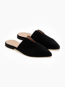 Mules κλειστά από καστόρι δέρμα Estil - Μαύρο - thefashionproject.gr - Estil