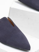 Mules κλειστά από καστόρι δέρμα Estil - Μπλε - thefashionproject.gr - Estil