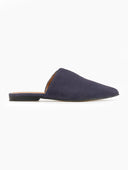 Mules κλειστά από καστόρι δέρμα Estil - Μπλε - thefashionproject.gr - Estil