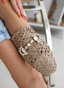 Mules κλειστά από ψάθα - Τάουπε - thefashionproject.gr - ERYNN