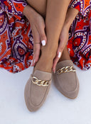 Mules κλειστά με αλυσίδα estil - Πούρο - thefashionproject.gr - Estil