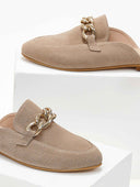 Mules κλειστά με αλυσίδα estil - Πούρο - thefashionproject.gr - Estil