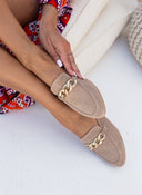 Mules κλειστά με αλυσίδα estil - Πούρο - thefashionproject.gr - Estil